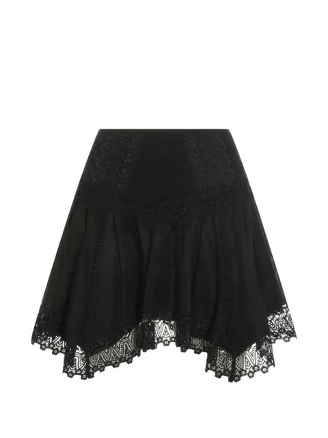 Charo Ruiz Ibiza Taléa lace mini skirt - Black - zdjęcie produktu nr 1