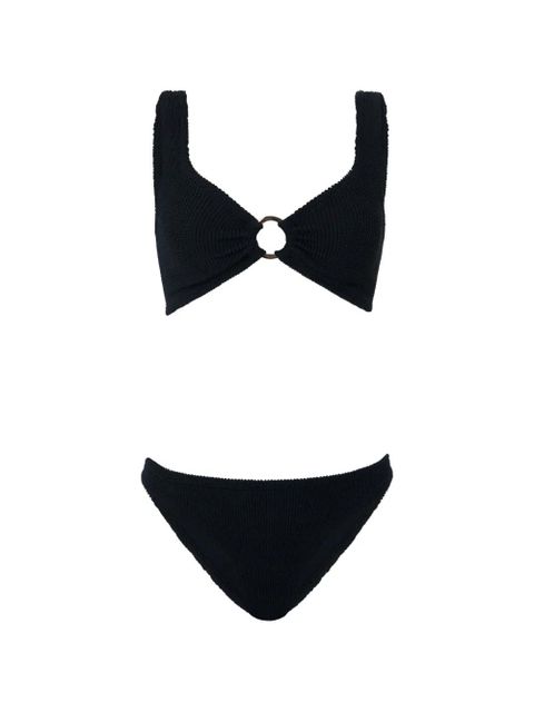 Hunza G Julia hoop-detail bikini - Black - zdjęcie produktu nr 1