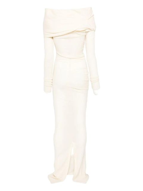 ENTIRE STUDIOS Cavalier draped maxi dress - Neutrals