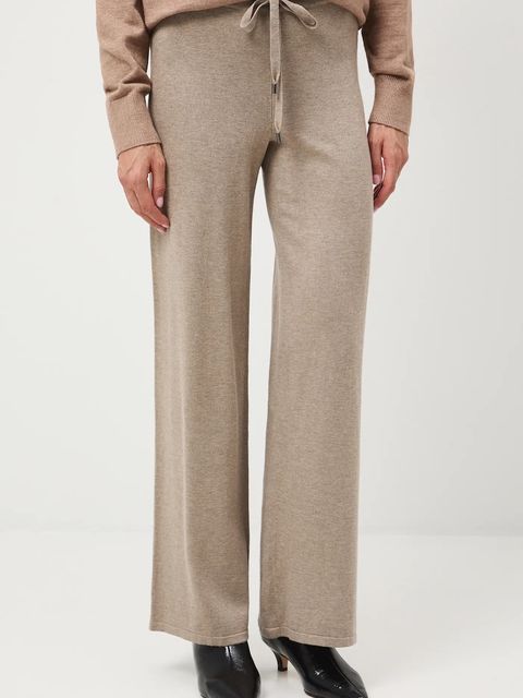 Medicine spodnie damskie kolor beżowy - zdjęcie produktu nr 1