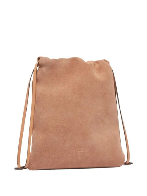 PINKO drawstring suede bag - Neutrals - zdjęcie produktu nr 2