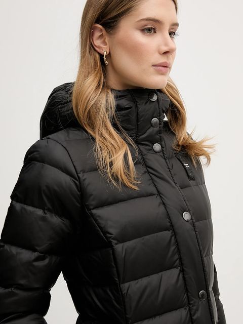 Blauer kurtka puchowa ANITA kolor czarny przejściowa BLDK03101