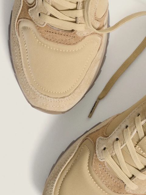 Hoff sneakersy zamszowe CITY TRIESTE damskie kolor żółty 22402012