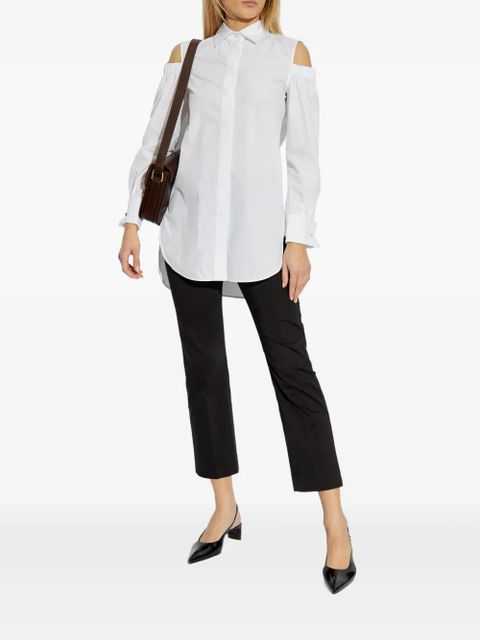 Max Mara cut-out shirt - White - zdjęcie produktu nr 2