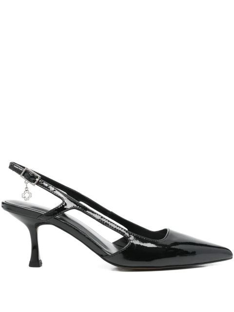 Maje pointed-toe slingback pumps - Black - zdjęcie produktu nr 1