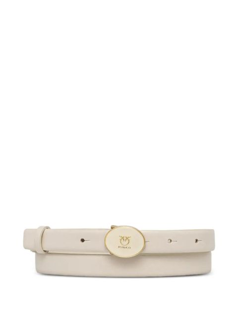 PINKO logo-buckle belt - Neutrals - zdjęcie produktu nr 1