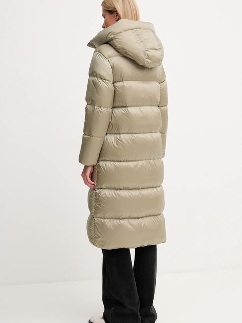 Hetrego kurtka puchowa KAREN kolor zielony zimowa 8P605