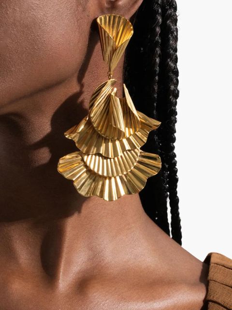 Jennifer Behr Sereia earrings - Gold