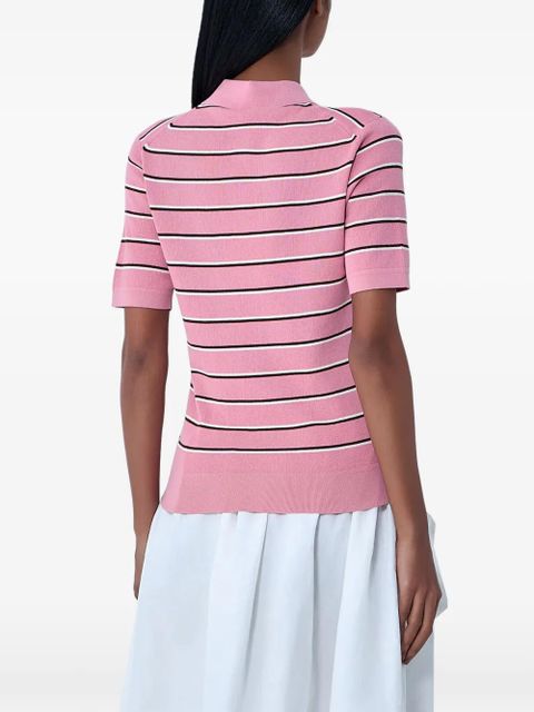 Miu Miu short-sleeve polo shirt - Pink