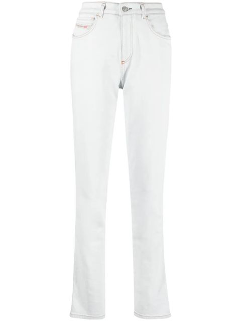 Diesel mid-rise straight-leg jeans - Blue - zdjęcie produktu nr 1