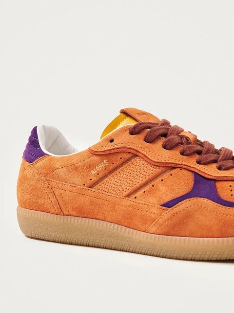 Alohas sneakersy zamszowe Tb.490 damskie kolor pomarańczowy S100471-06