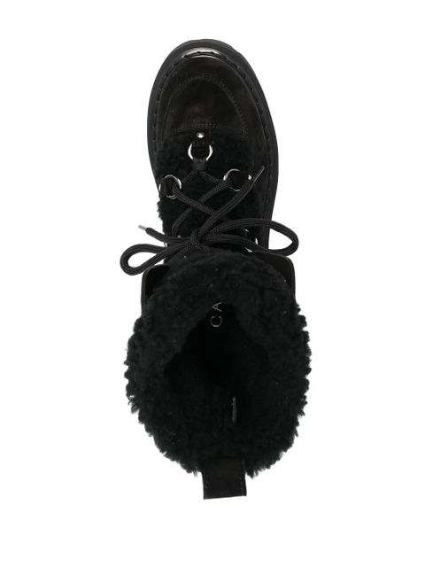 Casadei suede ankle boots - Black