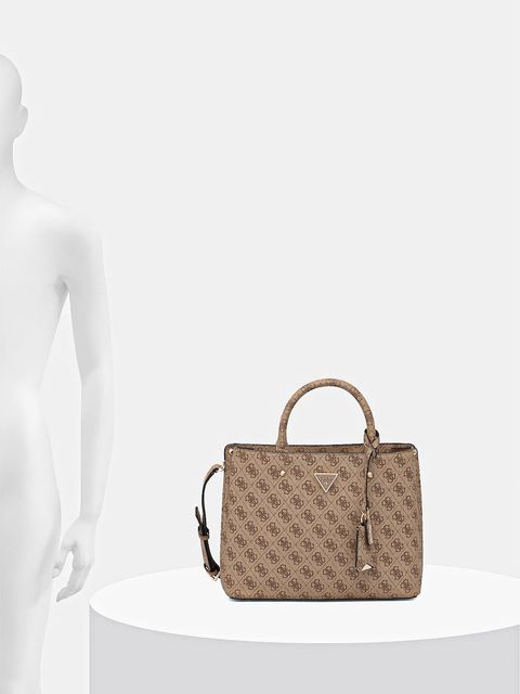 Guess torebka MERIDIAN kolor beżowy HWSG69 74060