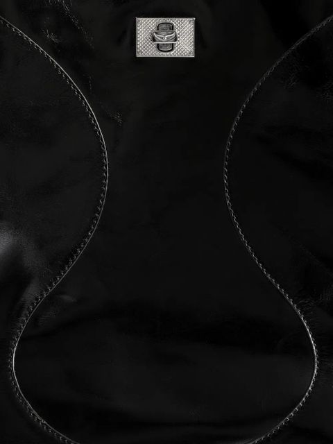 Zadig&Voltaire Jack Vintage patent-leather tote bag - Black