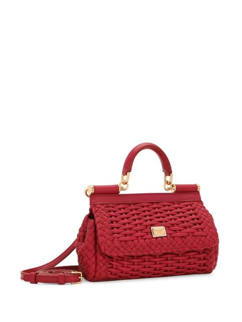 Dolce & Gabbana small Sicily shoulder bag - Red