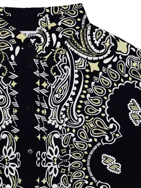 The Attico paisley-print shirt - Black - zdjęcie produktu nr 2