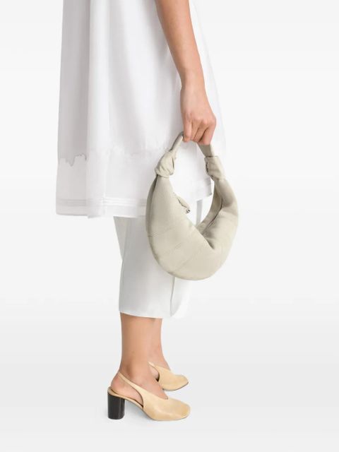 LEMAIRE mini Fortune Croissant topstitched tote bag - Neutrals - zdjęcie produktu nr 2