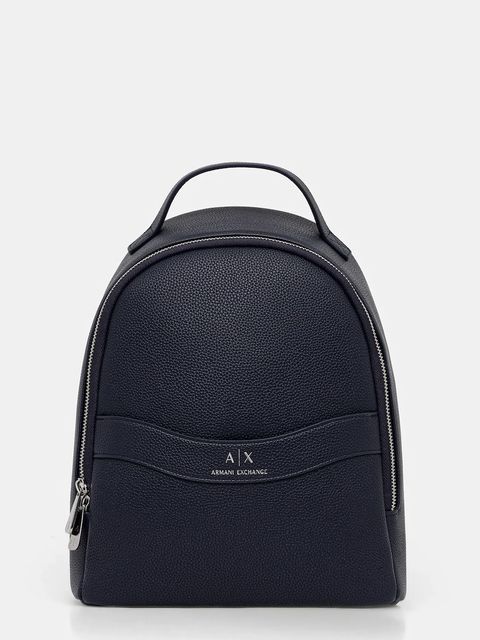 Armani Exchange plecak damski kolor granatowy mały gładki XW000924 AF13676 - zdjęcie produktu nr 1