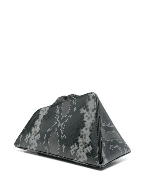 The Attico 8.30 PM clutch bag - Black