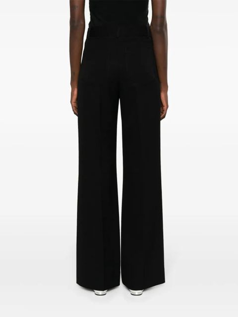 Victoria Beckham Alina flared tailored trousers - Black
