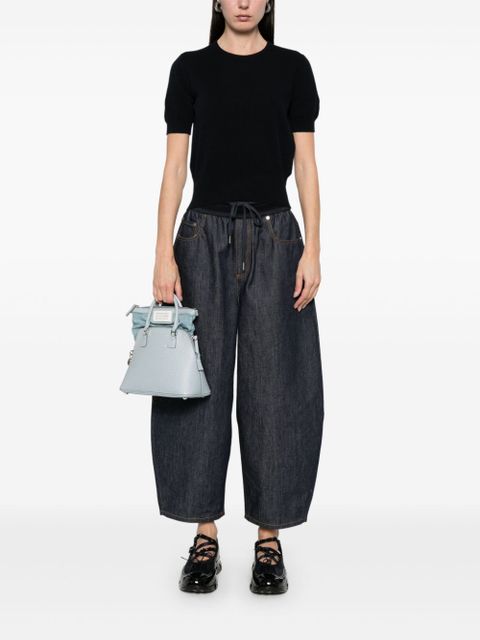 Maison Margiela virgin wool T-shirt - Blue - zdjęcie produktu nr 2