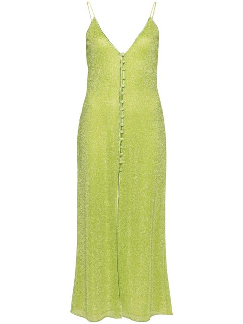 Oséree Lumière button-up dress - Green - zdjęcie produktu nr 1
