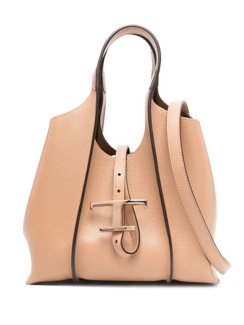 Tod's leather tote bag - Brown - zdjęcie produktu nr 1