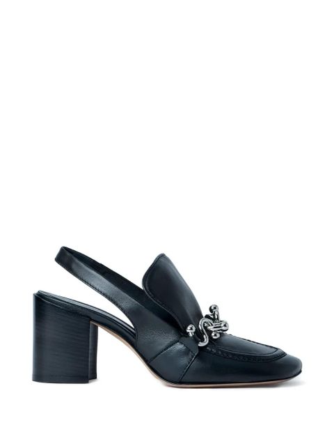 Sportmax square-toe heeled pumps - Black - zdjęcie produktu nr 1