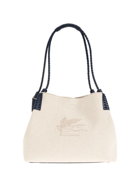 ETRO medium Libra braided-handle tote bag - Neutrals - zdjęcie produktu nr 1
