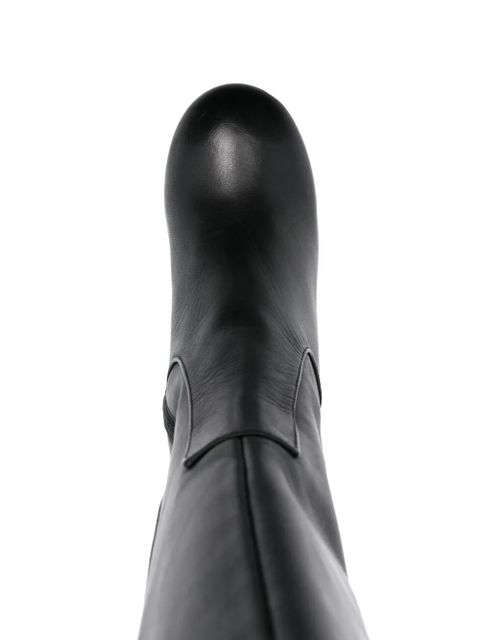 ALOHAS Joanna 115mm leather boots - Black