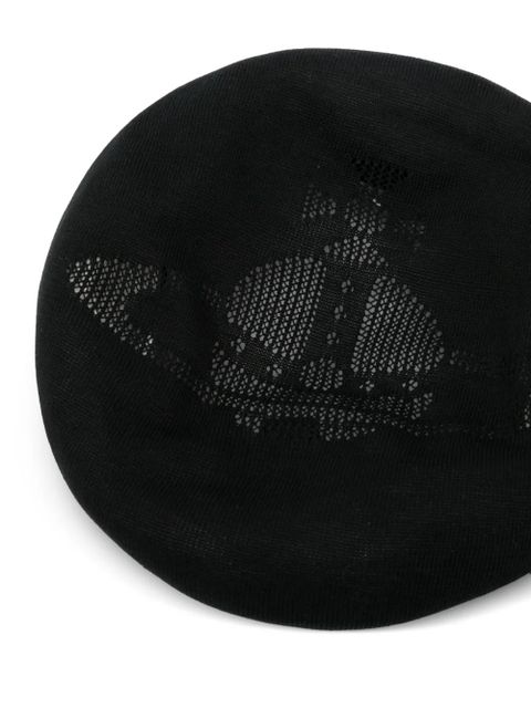 Vivienne Westwood Thermo beret - Black