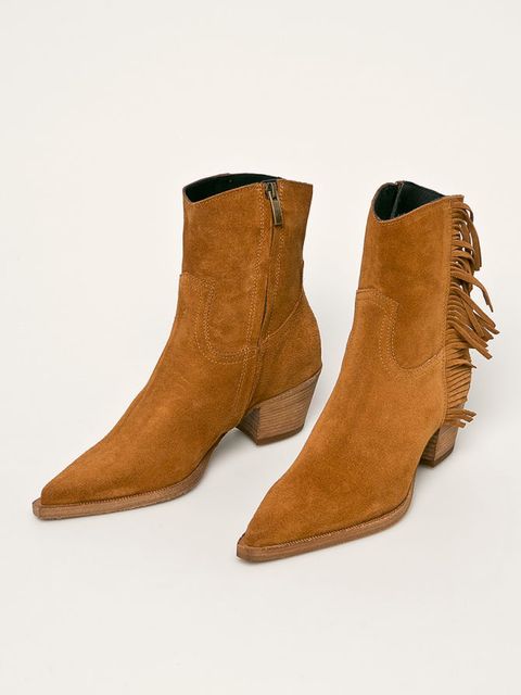 Pinko - Kowbojki skórzane - zdjęcie produktu nr 2