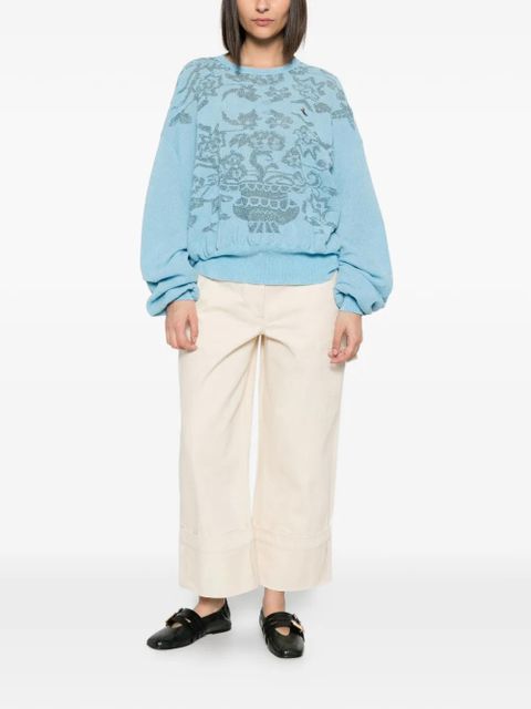 Vivienne Westwood Jules long-sleeves sweater - Blue - zdjęcie produktu nr 2