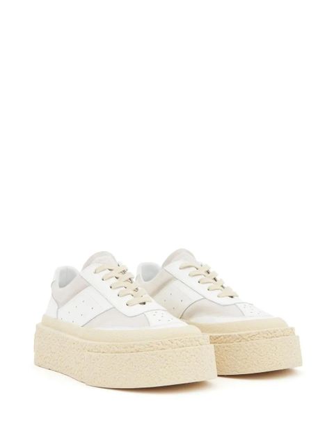 MM6 Maison Margiela chunky flatform sneakers - White - zdjęcie produktu nr 2