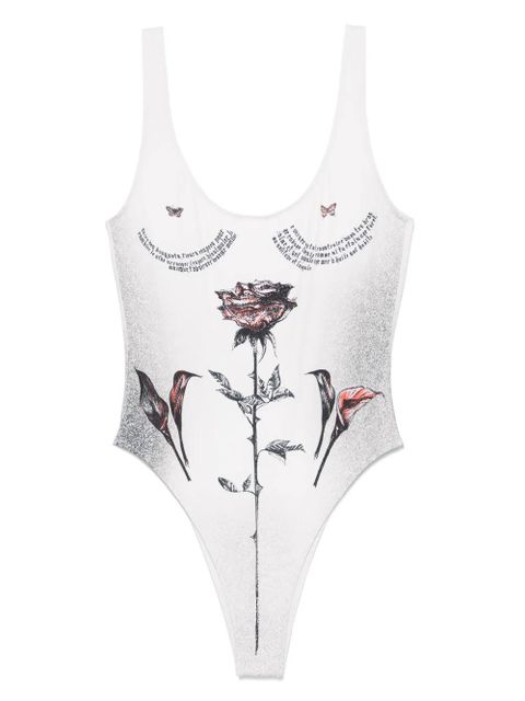 Jean Paul Gaultier printed swimsuit - Neutrals - zdjęcie produktu nr 1