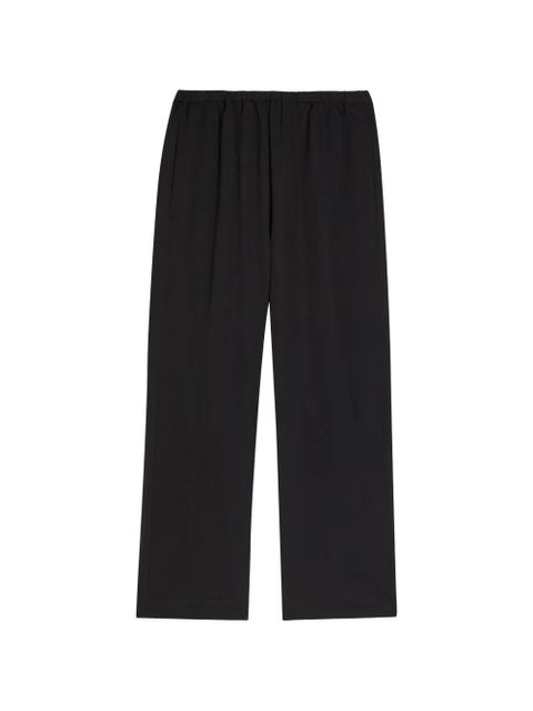 Róhe elasticated-waist trousers - Black - zdjęcie produktu nr 1