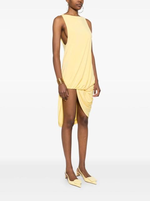Jacquemus The Peplo mini dress - Yellow