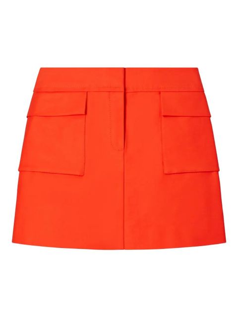 Tory Burch front pocket mini skirt - Red - zdjęcie produktu nr 1