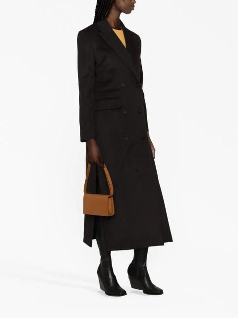 Jil Sander logo-print leather shoulder bag - Brown - zdjęcie produktu nr 2