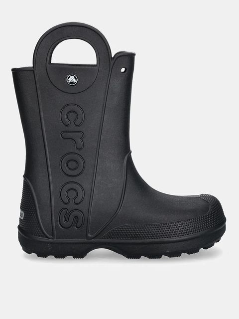 Crocs kalosze Handle It Rain Boot damskie kolor czarny 210956