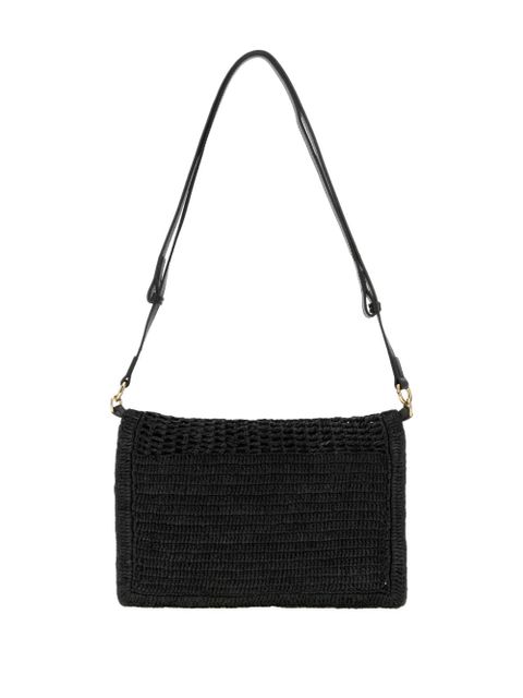 Chloé Summer Banana raffia shoulder bag - Black