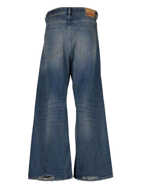 Diesel distressed wide-leg jeans - Blue - zdjęcie produktu nr 2