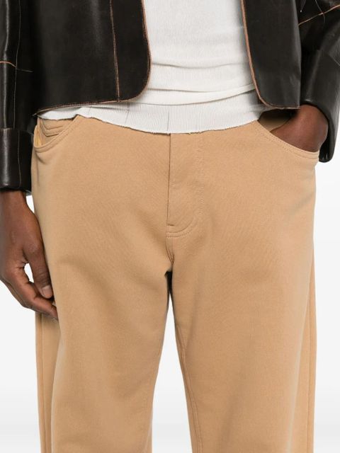 MM6 Maison Margiela cotton trousers - Neutrals