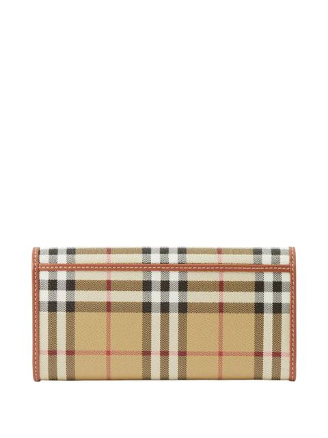 Burberry Check-print continental wallet - Neutrals - zdjęcie produktu nr 2