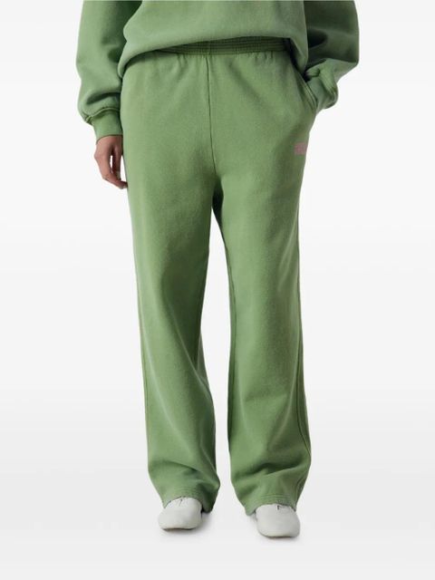 American Vintage Plizzy straight-leg track pants - Green