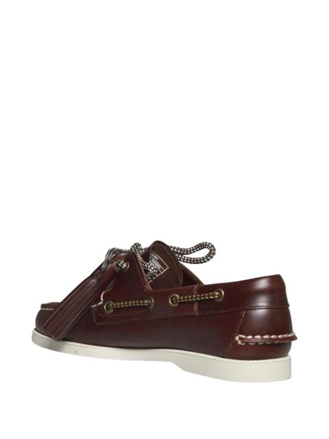 Weekend Max Mara WKADOCKSIDE2 tassel lace-up loafers - Brown
