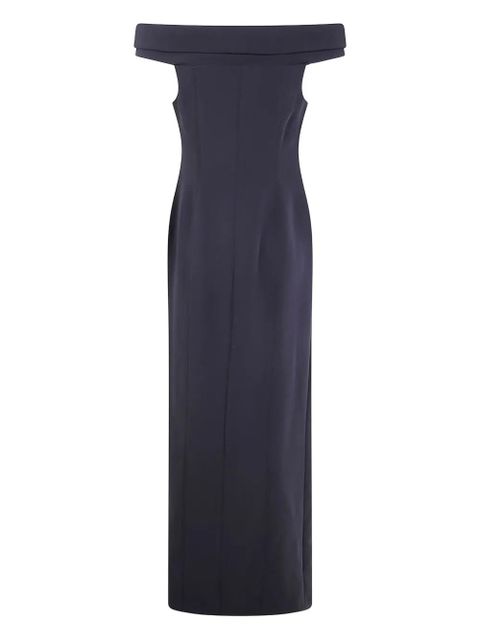 Lauren Ralph Lauren off-shoulder split maxi dress - Black - zdjęcie produktu nr 2