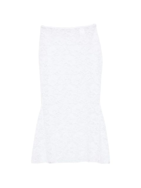 Oséree lace midi skirt - White - zdjęcie produktu nr 1