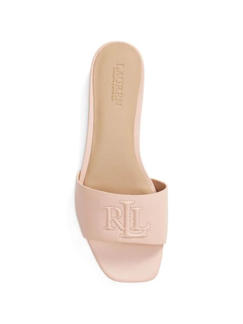 Lauren Ralph Lauren Everley leather sandals - Pink
