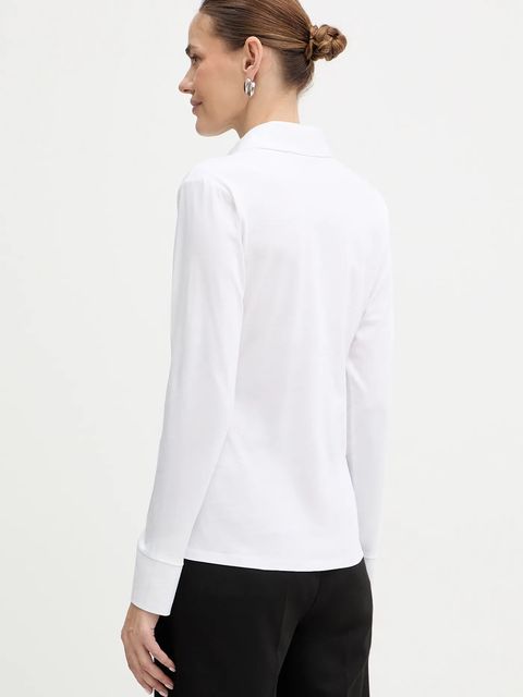 Karl Lagerfeld koszula bawełniana ELONGATED LOGO